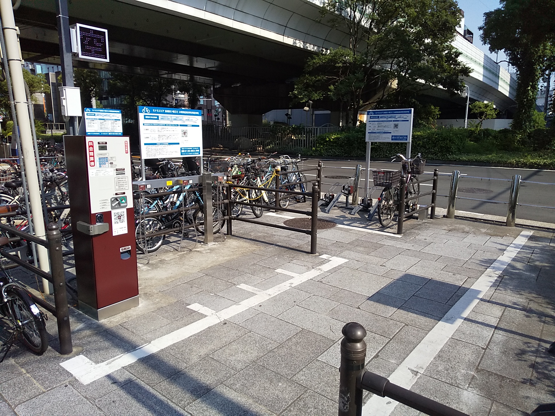 ミナミエリア 長堀通四ツ橋D 24時間自転車専用駐車場の画像