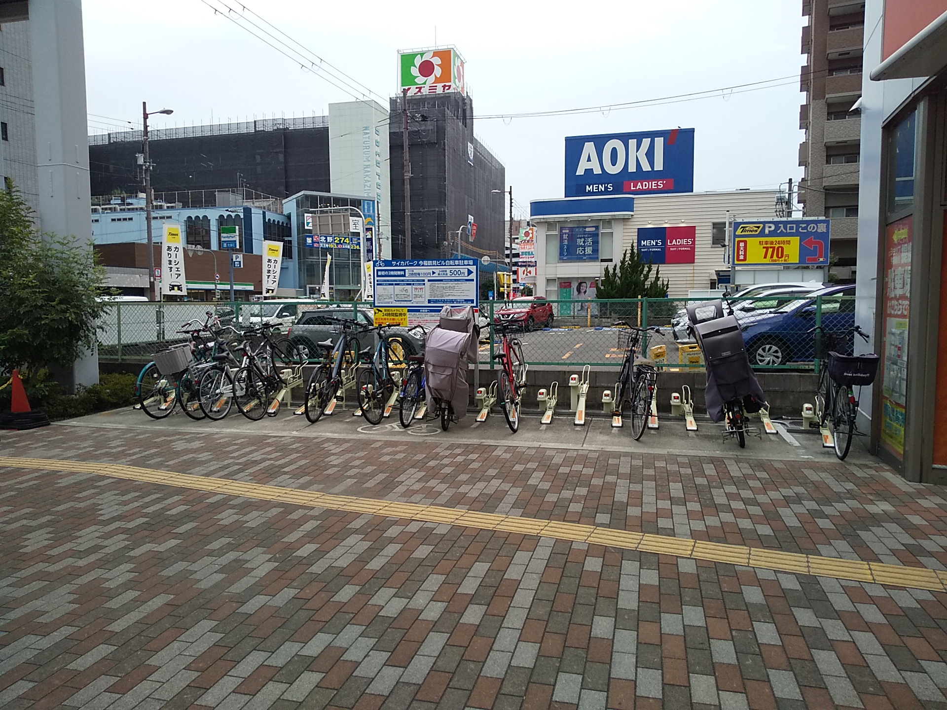 サイカパーク今福鶴見ビル自転車駐車場の画像