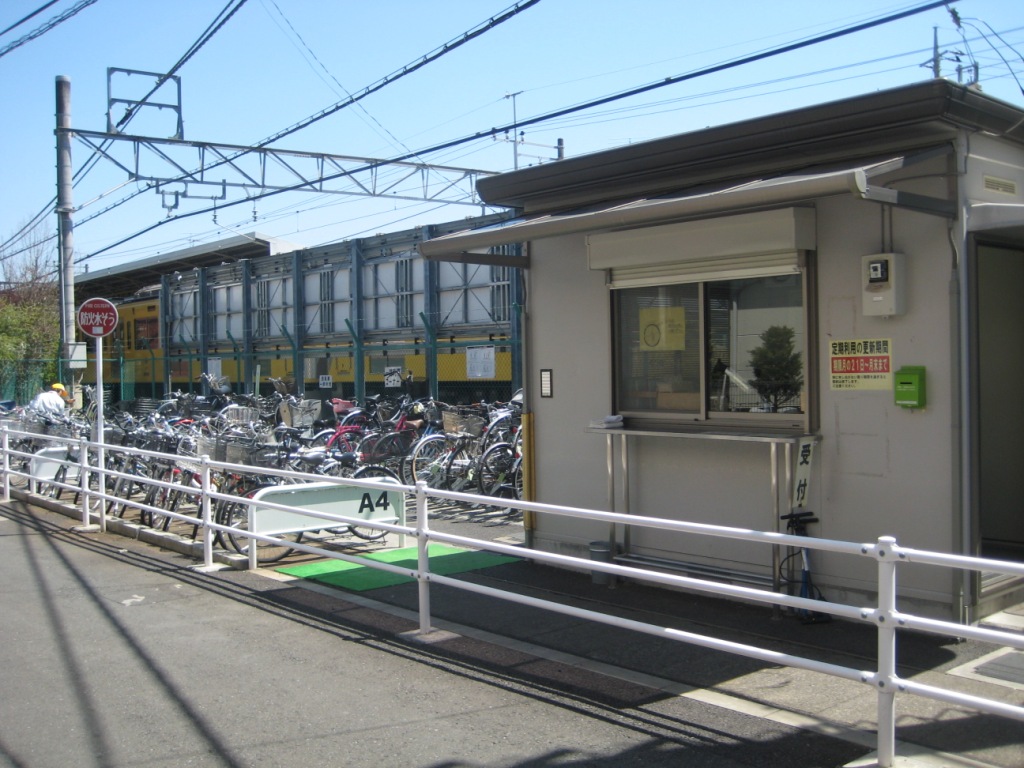 下山口駅第1自転車駐車場の画像