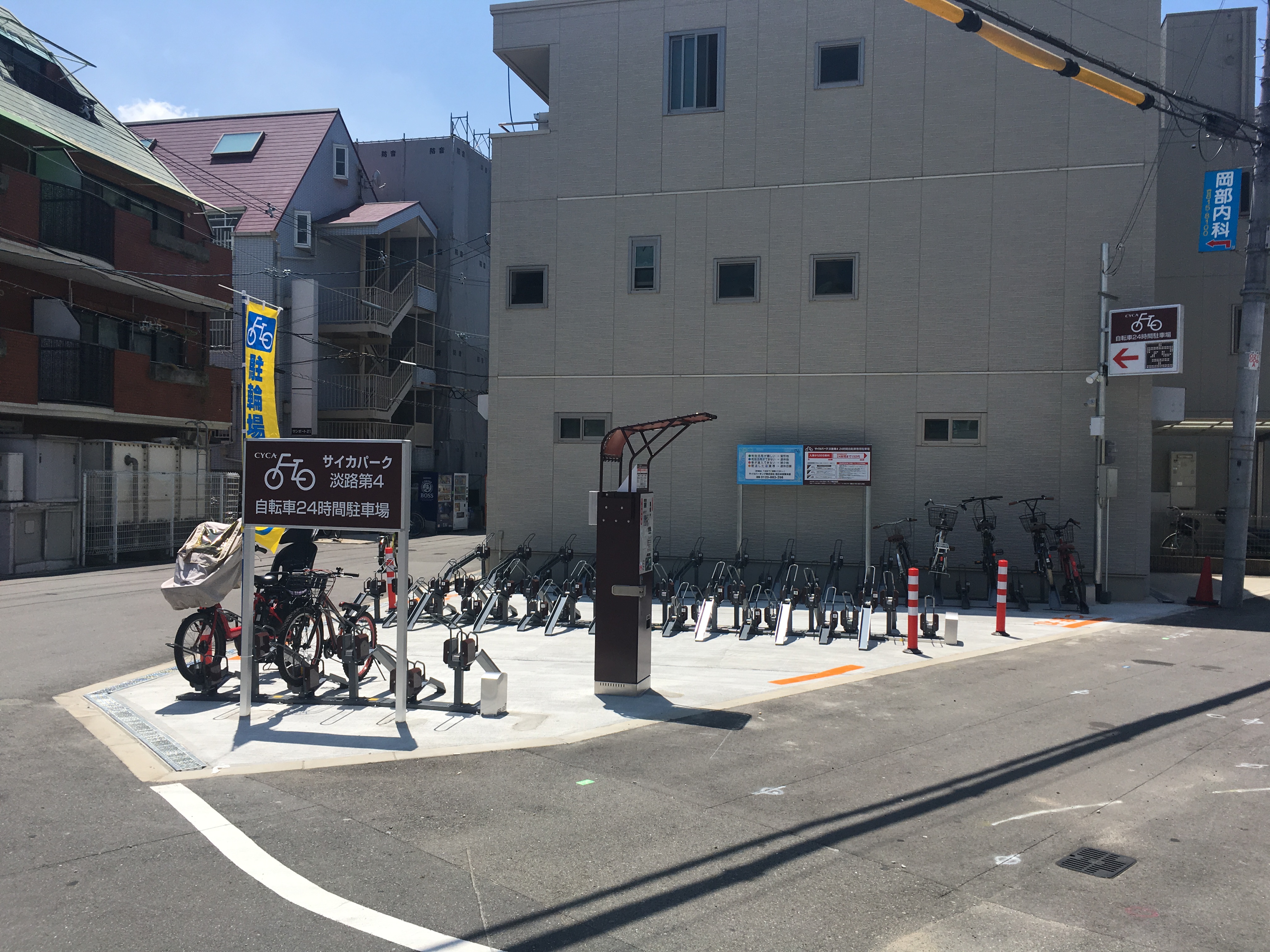 駐輪場画像