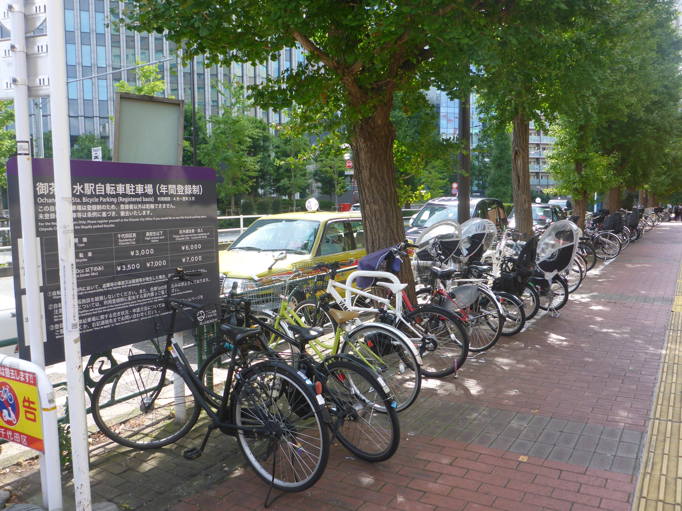 神田 自転車 駐輪場